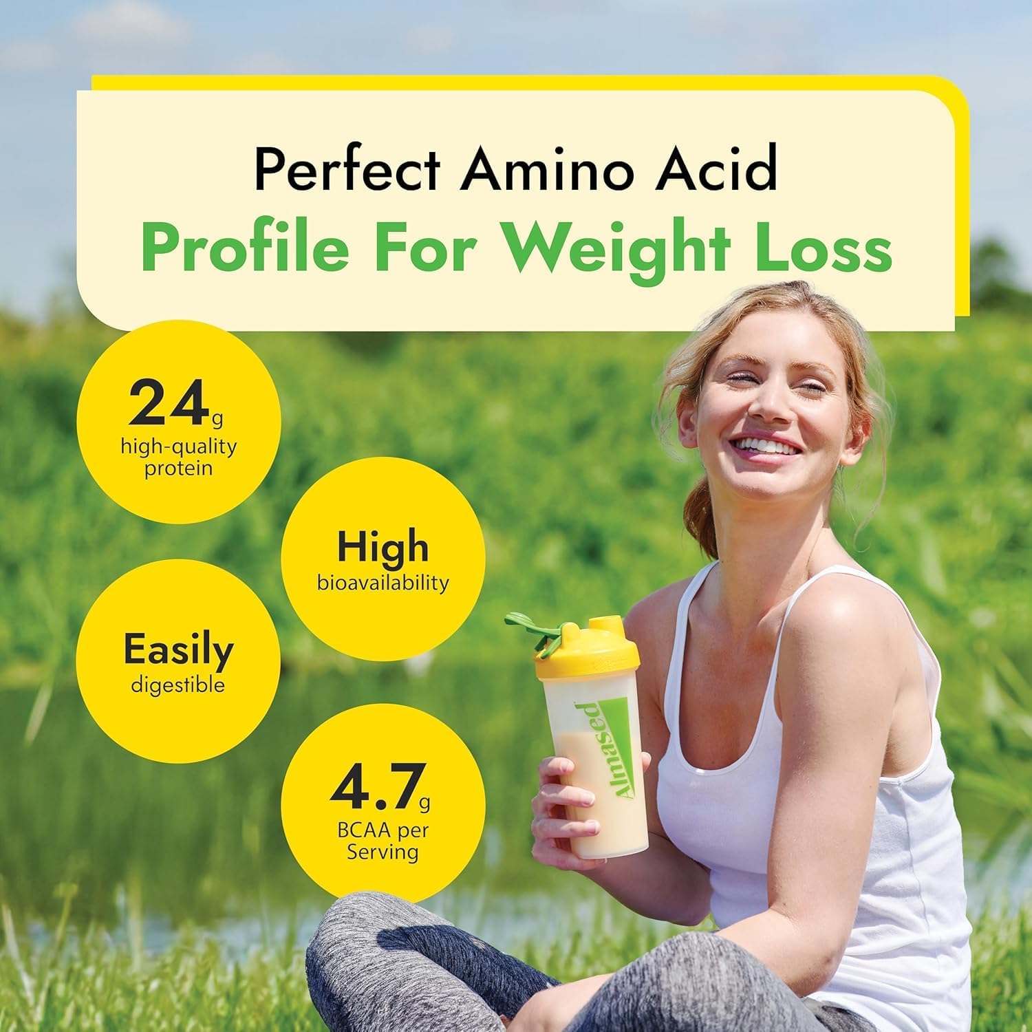Almased Vanilla Protein Powder – Gluten-Free Meal Replacement Shake for Weight Management (3 Pack, 500g Each) - görsel 5