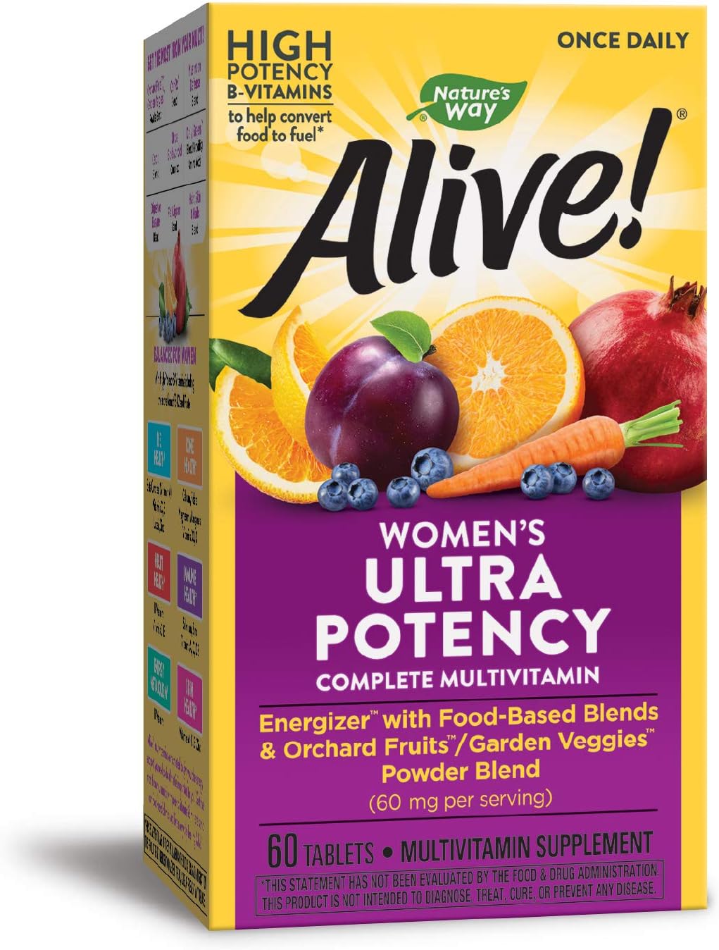 Nature's Way Alive! Women's Ultra Potency Complete Multivitamin, 60 Tablets - görsel 1