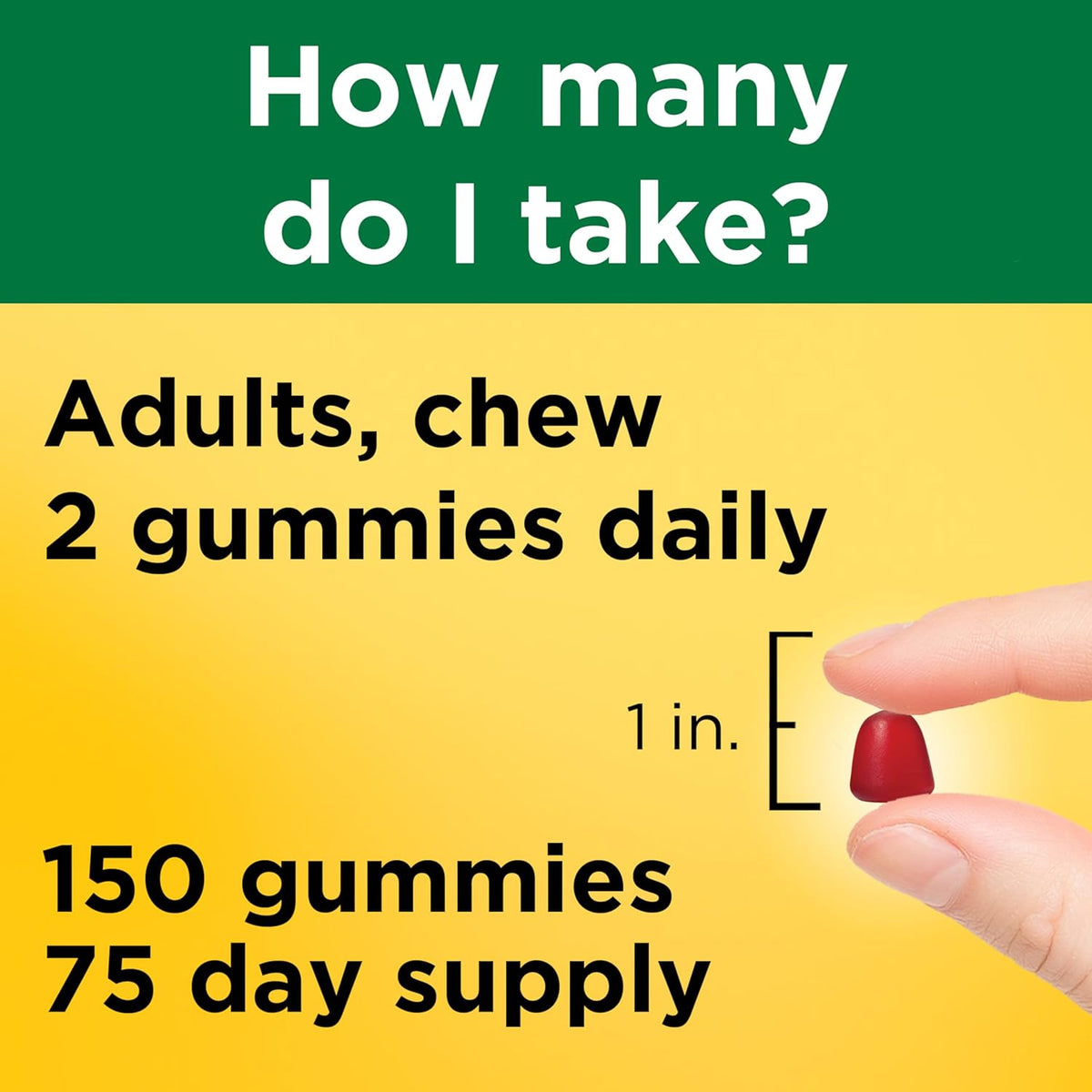 Nature Made Vitamin B12 Gummies – 1000 mcg, 150 Gummies (75-Day Supply) - görsel 5
