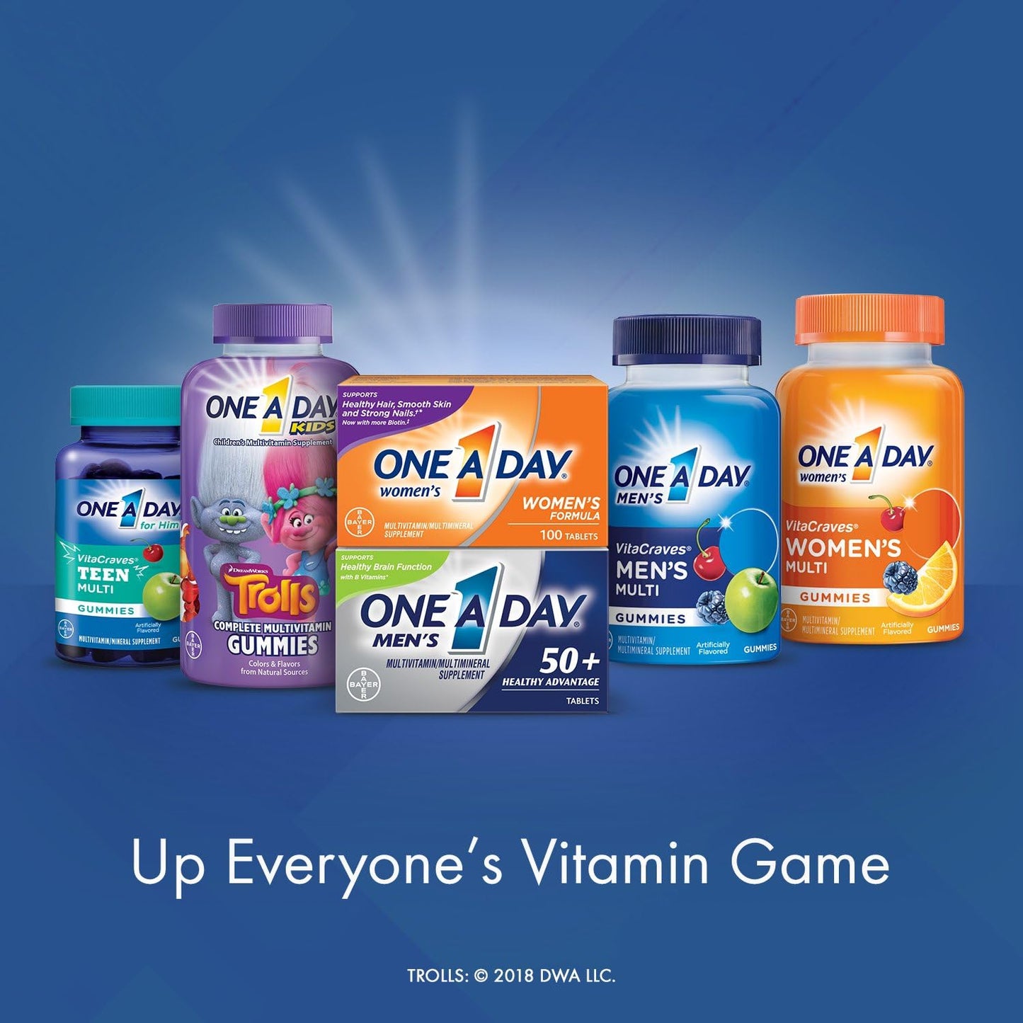 One A Day Men's 50+ Healthy Advantage Multivitamin, 65 Tablets - görsel 5