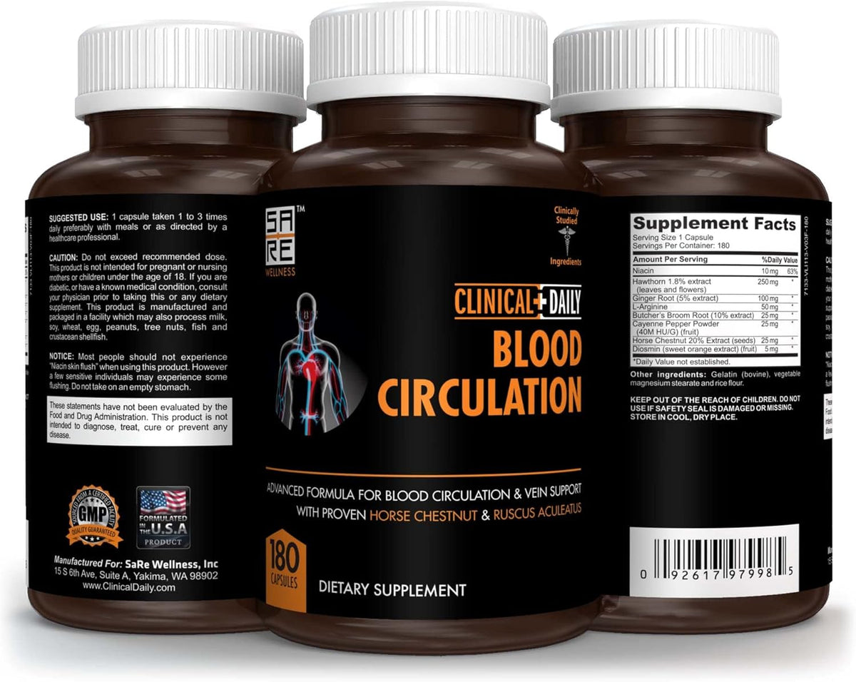 Clinical Daily Circulation Support – Hawthorn Berry ( Crataegus ): Rich in antioxidants and traditionally used for – Image 3