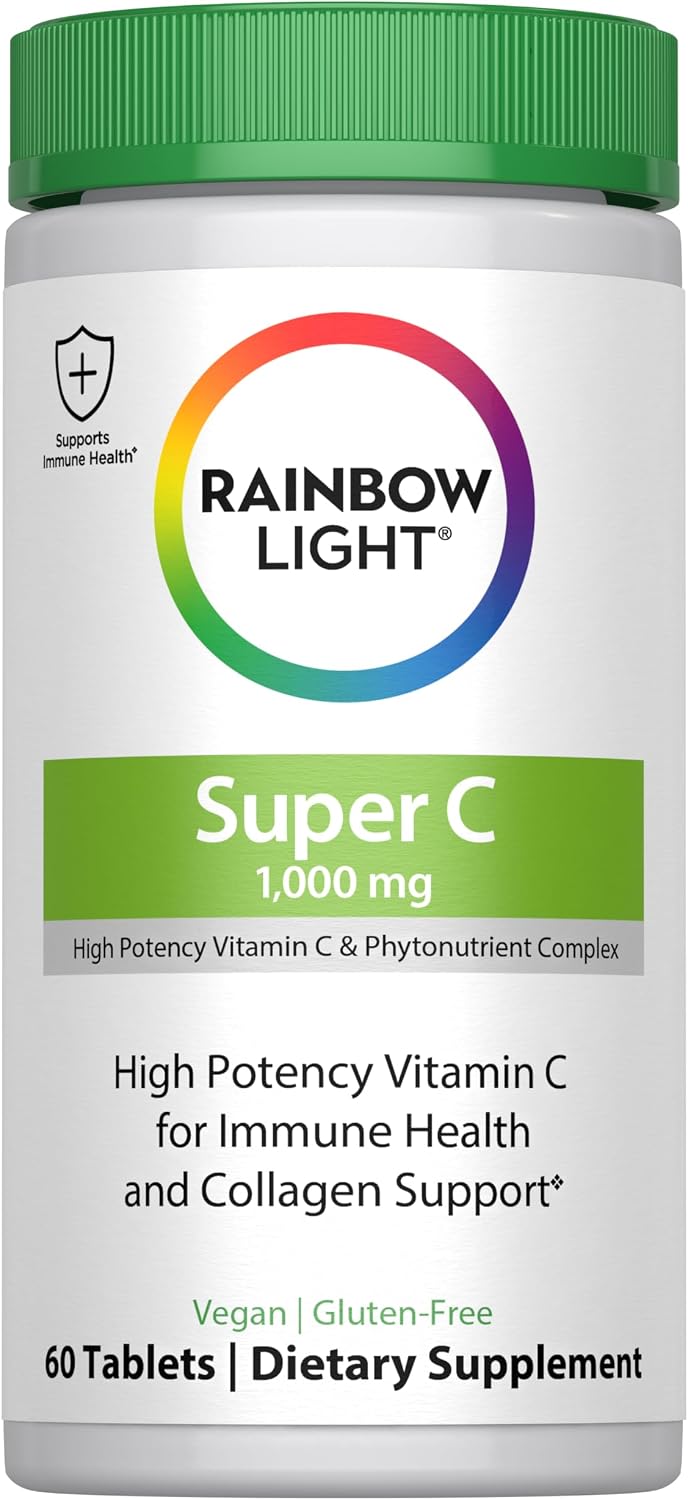 Rainbow Light Super C 1000 mg, 60 Tablets - görsel 1