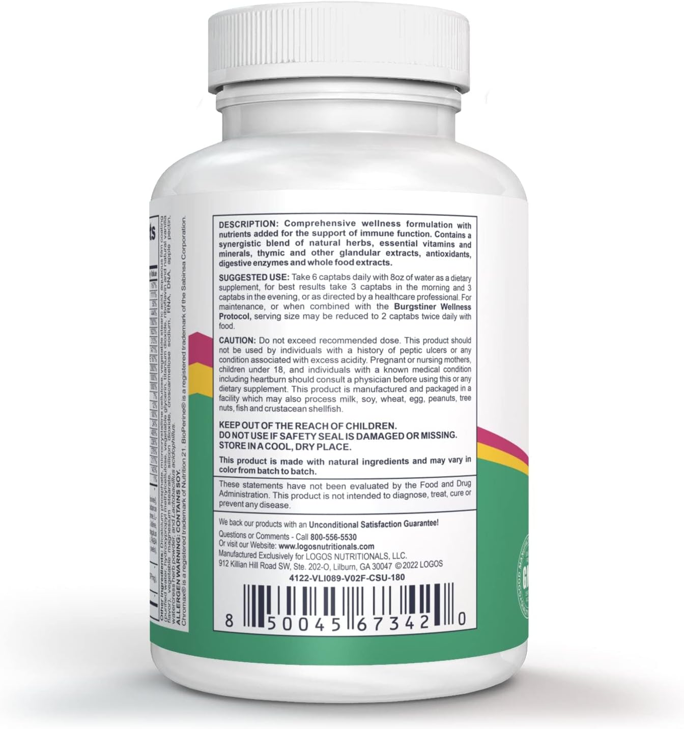Complete Thymic Formula™ - Multivitamin and Multimineral with Thymus Glandular Extracts - görsel 3
