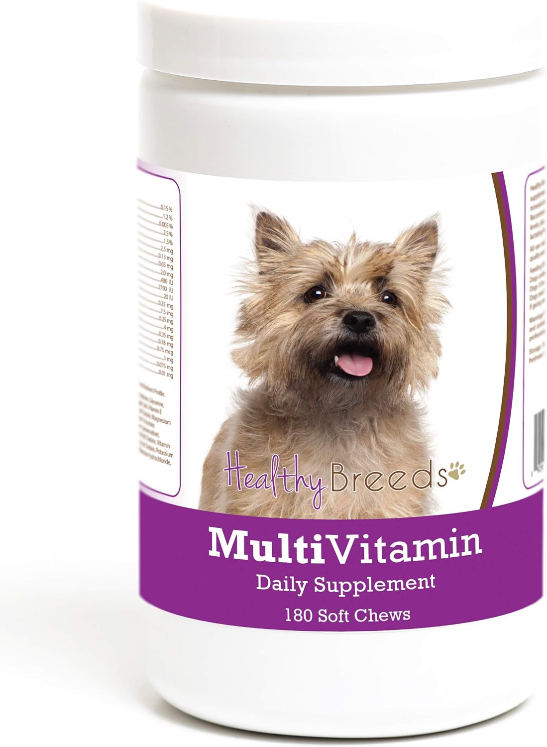 Healthy Breeds Cairn Terrier Multivitamin Soft Chews for Dogs, 180 Chews - görsel 1
