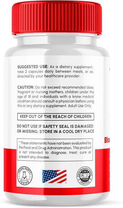 Vision Support Capsules - Maximum Strength Vision Support Capsules All Natural Formula Daily Vitamin Supplement - Vision Support Healthy Sugar Formula Advanced Healthy Eyes Capsules (60 Capsules)