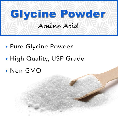 Glycine Powder (907 g) - Supports Restful – Muscle Recovery: A popular choice amongst athletes and fitness – Image 3