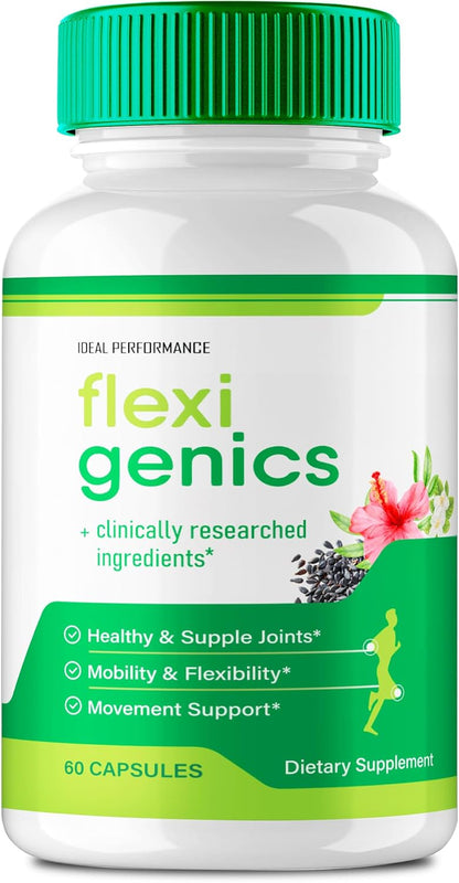 Flexigenics Capsules – Maximum Strength Joint Support Food Supplement (60 Capsules)