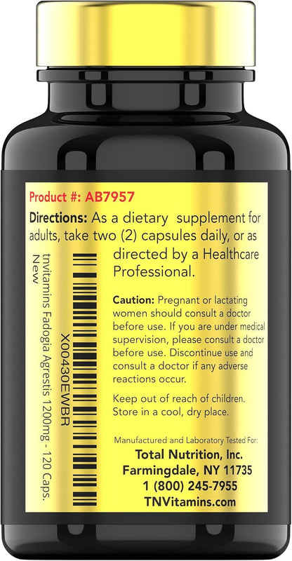 Fadogia Agrestis 1200 mg – 120 Capsules | – Athletic Performance: Traditionally used to support endurance and – Image 7