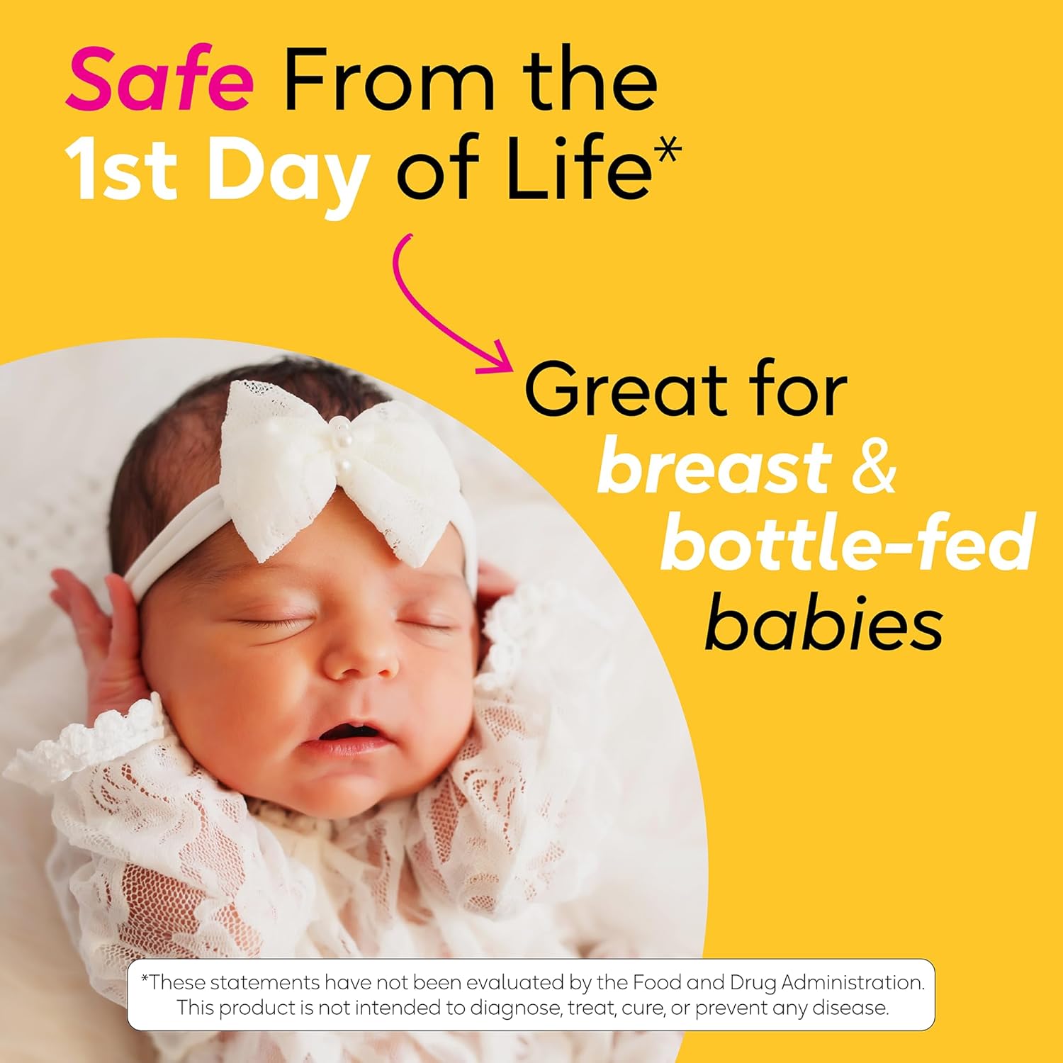 BioGaia Baby Probiotic Drops with Vitamin D – Colic & Gas Relief, 50-Day Supply (Pack of 4) - görsel 3