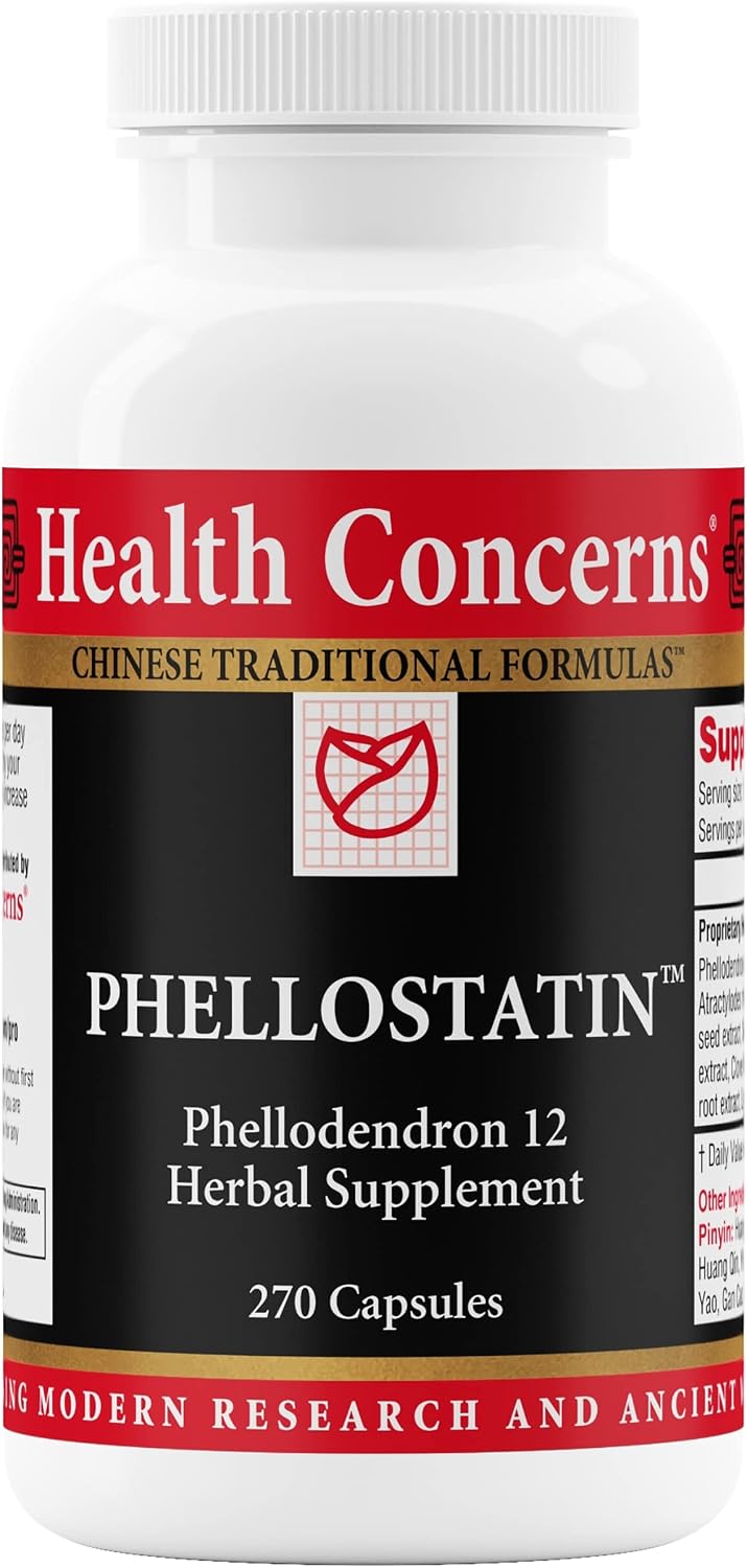 Health Concerns Phellostatin – Immune Support and Gut Health Supplement – 270 Capsules - görsel 1