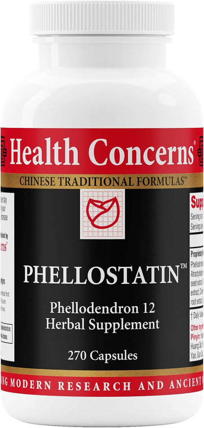 Health Concerns Phellostatin – Immune Support and Gut Health Supplement – 270 Capsules