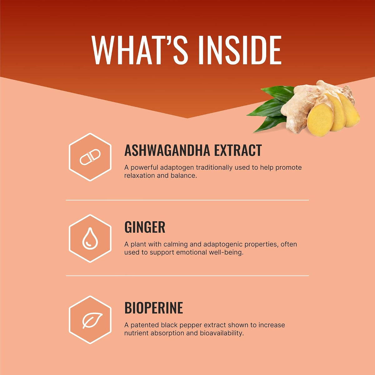 Approved Science Ashwagandha 1500mg with BioPerine and Ginger - 60 Vegan Capsules - görsel 2