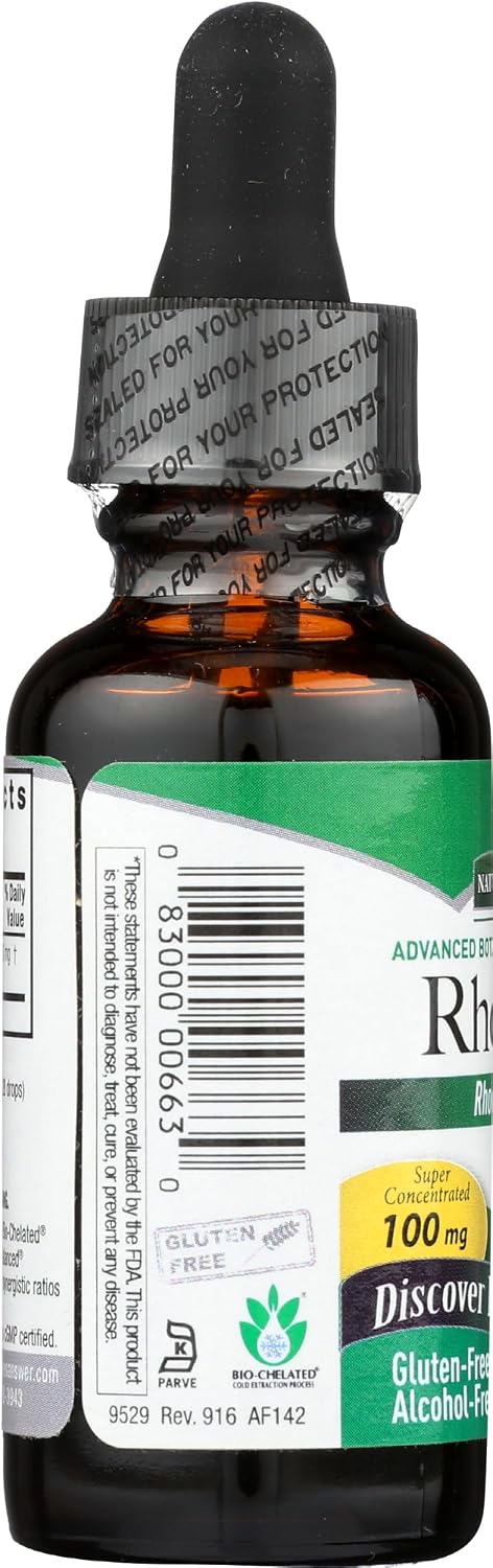 Nature's Answer Rhodiola Root, Alcohol-Free, 1 oz - görsel 4