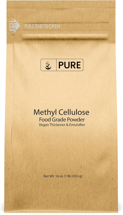 Pure Original Ingredients Methylcellulose (70g) - Always Pure, Thickener & Emulsifier, Food Grade