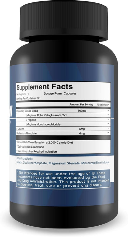 Blood Flow Blue Steel Pro – Blood Flow Support Capsules for Men