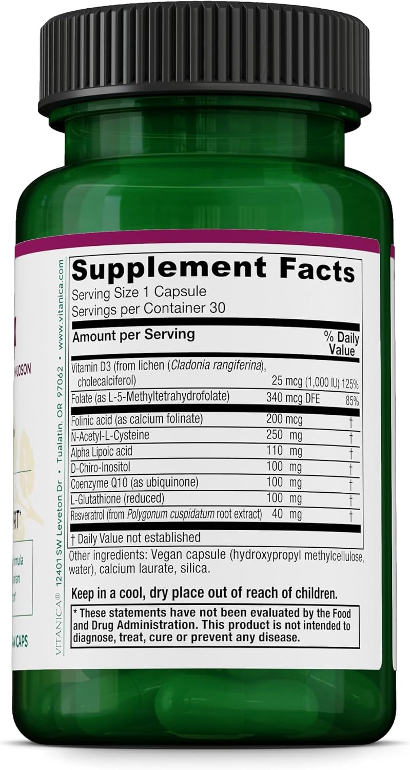 Vitanica Ovum A.M., Vegan, 30 Capsules - görsel 2