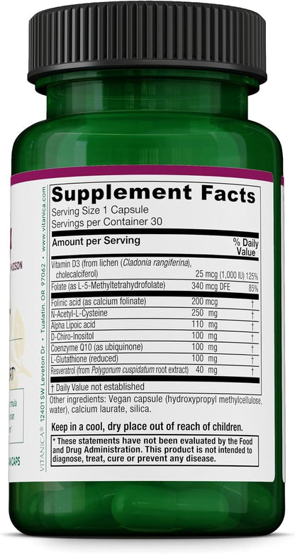 Vitanica Ovum A.M., Vegan, 30 Capsules