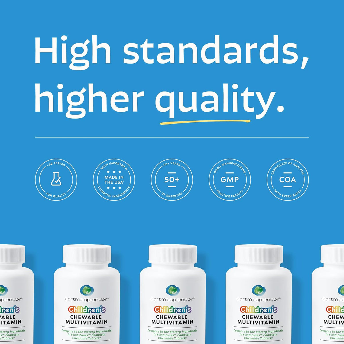 Earth's Splendor Kids Chewable Multivitamin – 60 Tablets - görsel 6