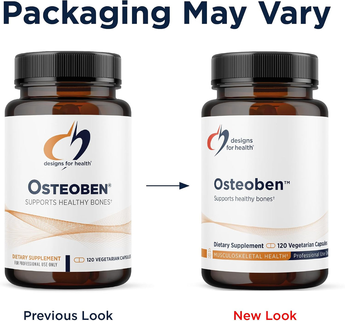Designs for Health Osteoben - Bone Support Supplement with Soya-Free Genistein Complex - Non-GMO - 120 Capsules - görsel 4
