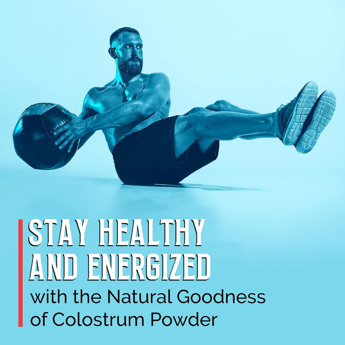 BodyBoost Whole Colostrum, 100% Bovine Colostrum Powder, Immune Support with Immunoglobulin and Lactoferrin, Grass Fed Colostrum for Gut Health, 454 g - görsel 8