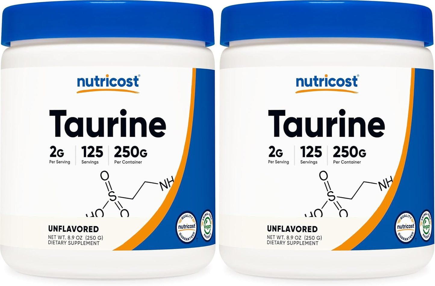 Nutricost Taurine Powder (500 Grammes) - 250 Servings - görsel 7
