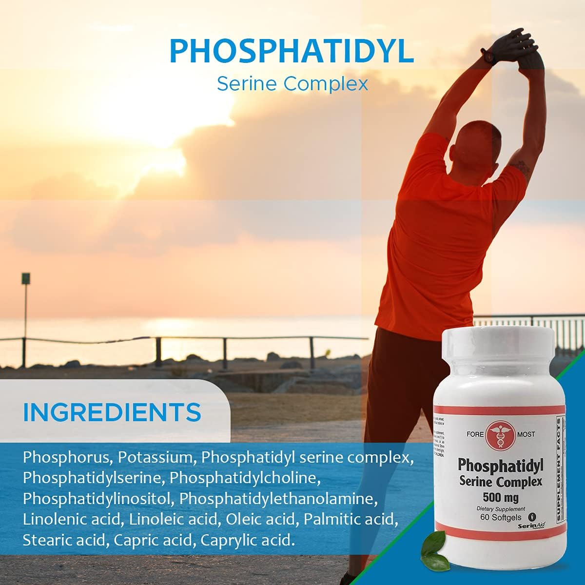 Holistic Health Phosphatidyl Serine Complex 60 Softgels - görsel 4