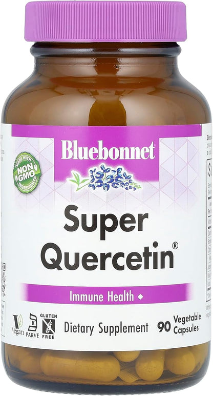 BlueBonnet Super Quercetin Vitamin C Food Supplement, 90 Capsules