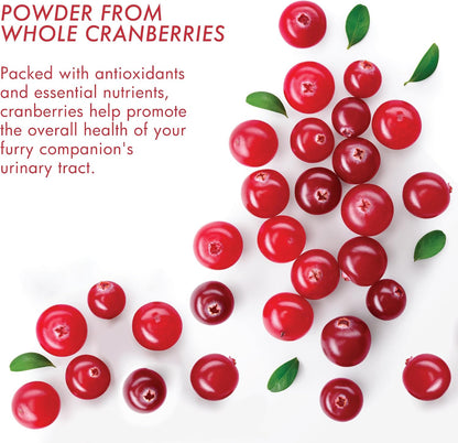 Dermoscent UTI-Zen Cranberry Tablets for Dogs and Cats Food Supplement for Bladder, Kidney & Urinary Tract Health Chicken Flavour - 30 Tablets