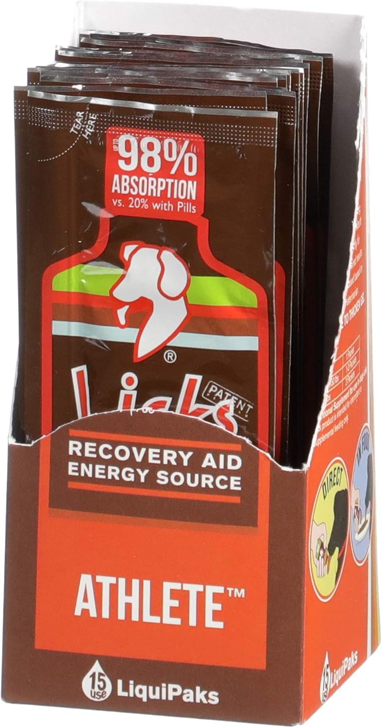 Licks Active Dog – Muscle Recovery and Energy Support Liquid Sachets, Chicken Flavour (15 Pack) - görsel 8