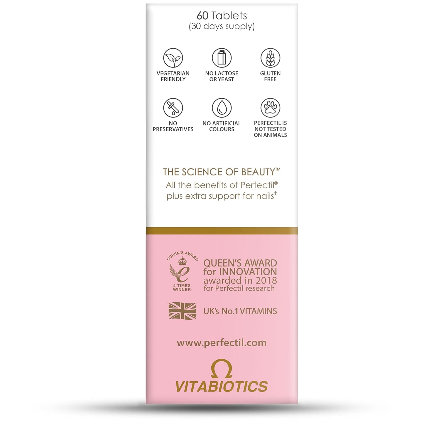 Perfectil Plus Nails Extra Support - 60 Tablets - görsel 4