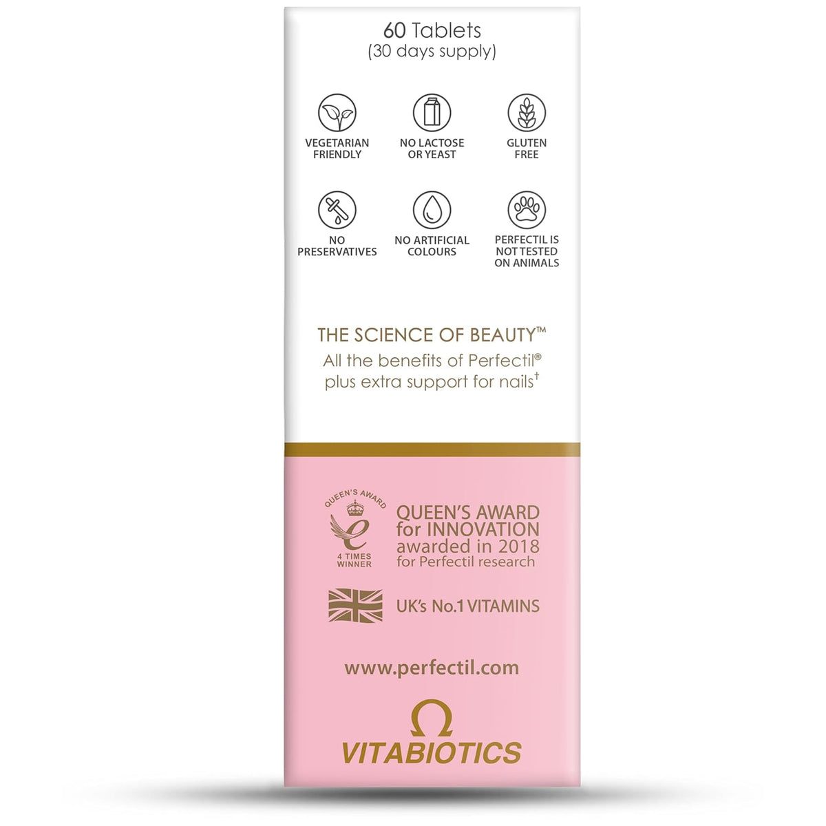 Perfectil Plus Nails Extra Support - 60 Tablets - görsel 4