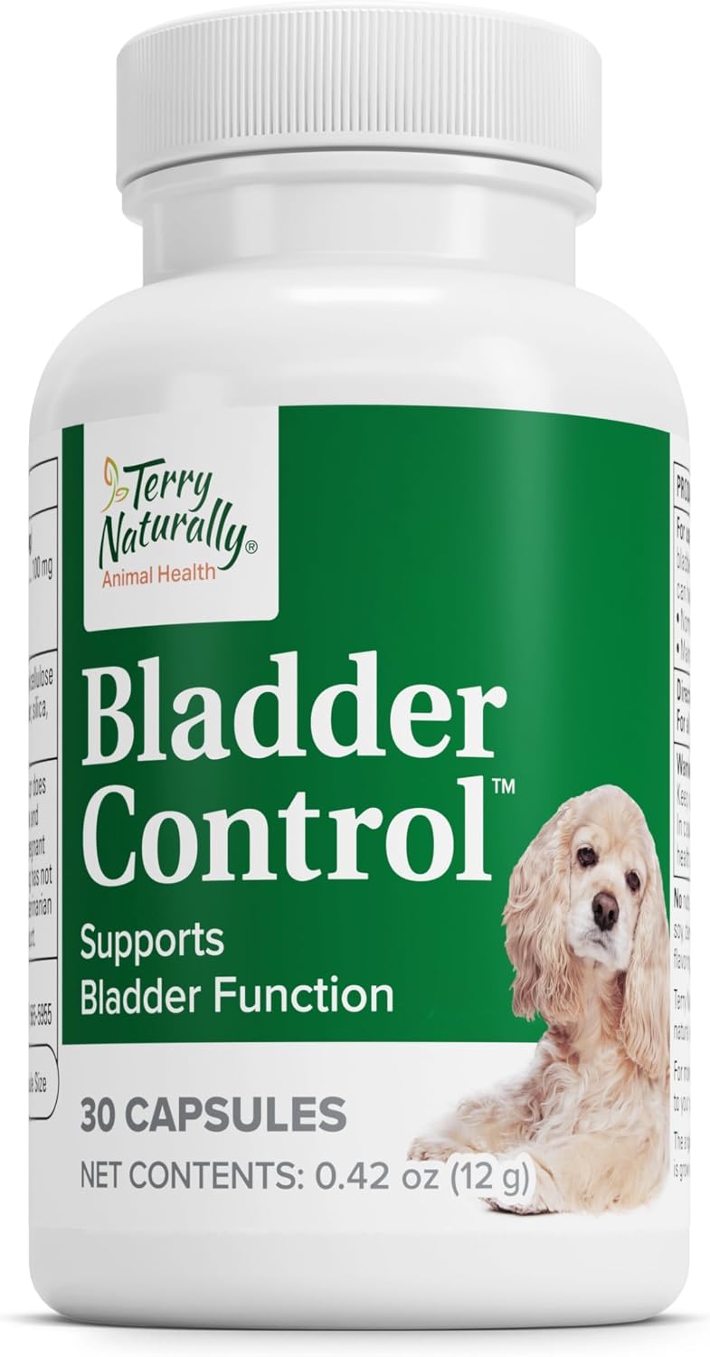 Terry Naturally Bladder Control for Dogs – Urinary Tract Health Supplement – 30 Capsules - görsel 1