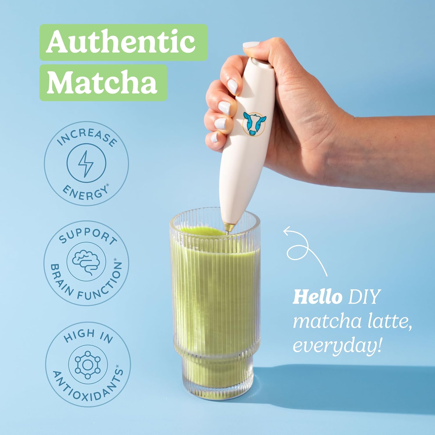 WONDERCOW Colostrum Powder with Matcha, 140 g - görsel 5