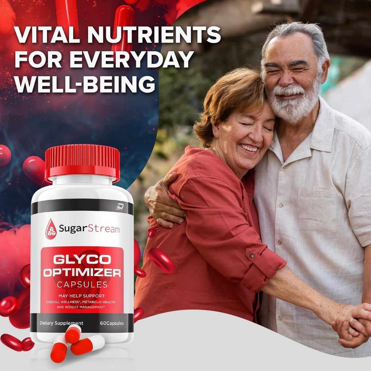 Sugar Stream Capsules – Advanced Supplement, All Natural Formula (60 Capsules) - görsel 5