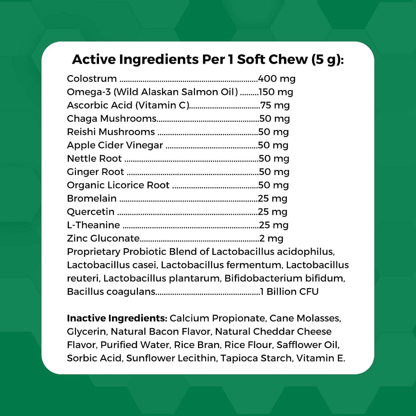 Progility Allergy & Immune Supplement for Dogs – Advanced Daily Immune System & Seasonal Allergy Support with Probiotics, Soft Chews (90 Count) - görsel 6