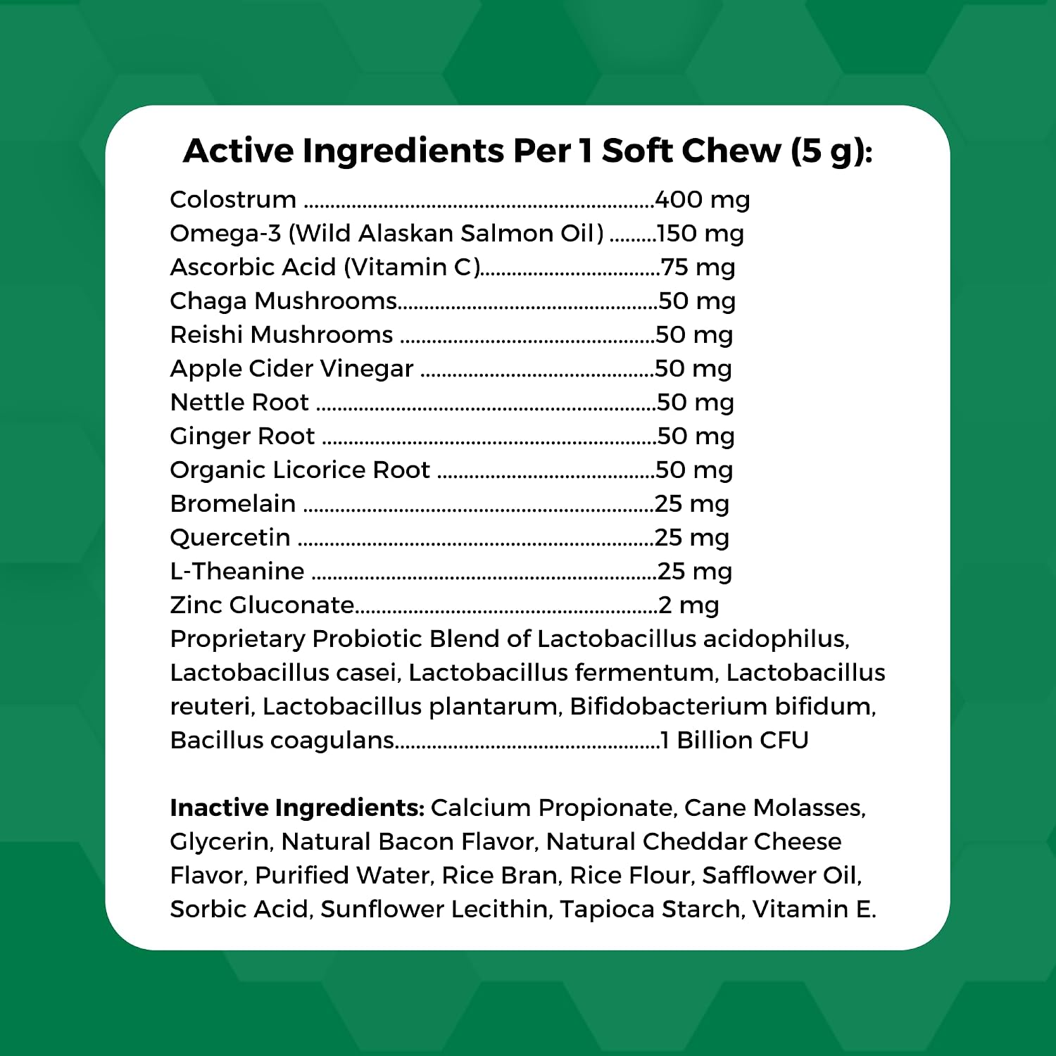 Progility Allergy & Immune Supplement for Dogs – Advanced Daily Immune System & Seasonal Allergy Support with Probiotics, Soft Chews (90 Count) - görsel 6