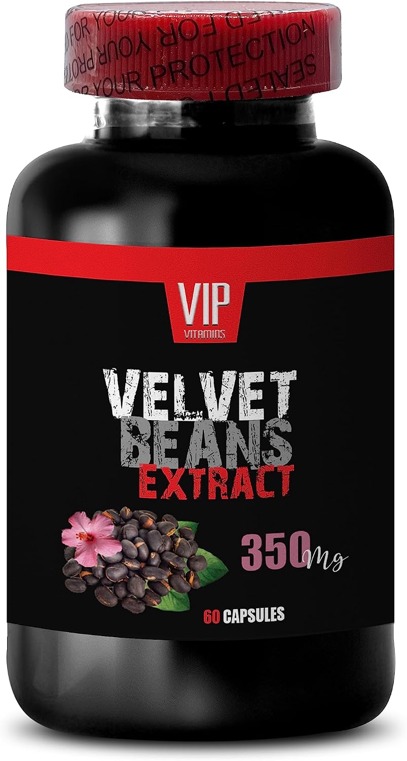 Mucuna Pruriens Extract - Velvet Bean Supplement - 120 Capsules - görsel 2
