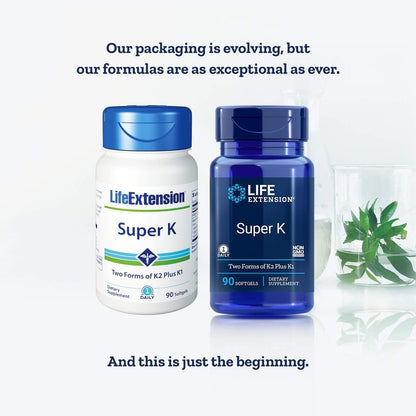 Super K with Advanced K2 Complex - 90 Capsules