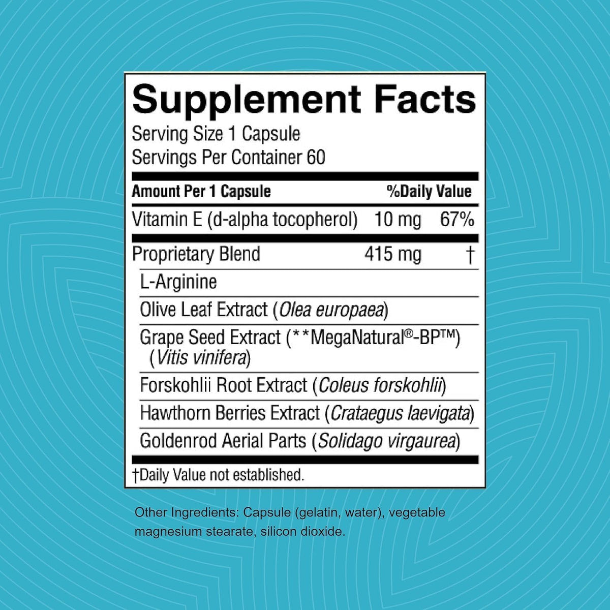 Nature's Sunshine Blood Pressurex - 60 Capsules - görsel 5