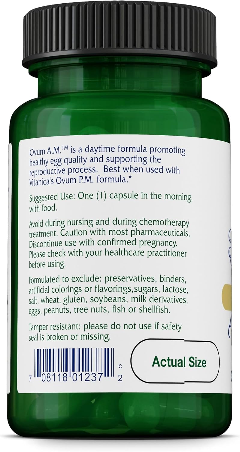 Vitanica Ovum A.M., Vegan, 30 Capsules - görsel 3