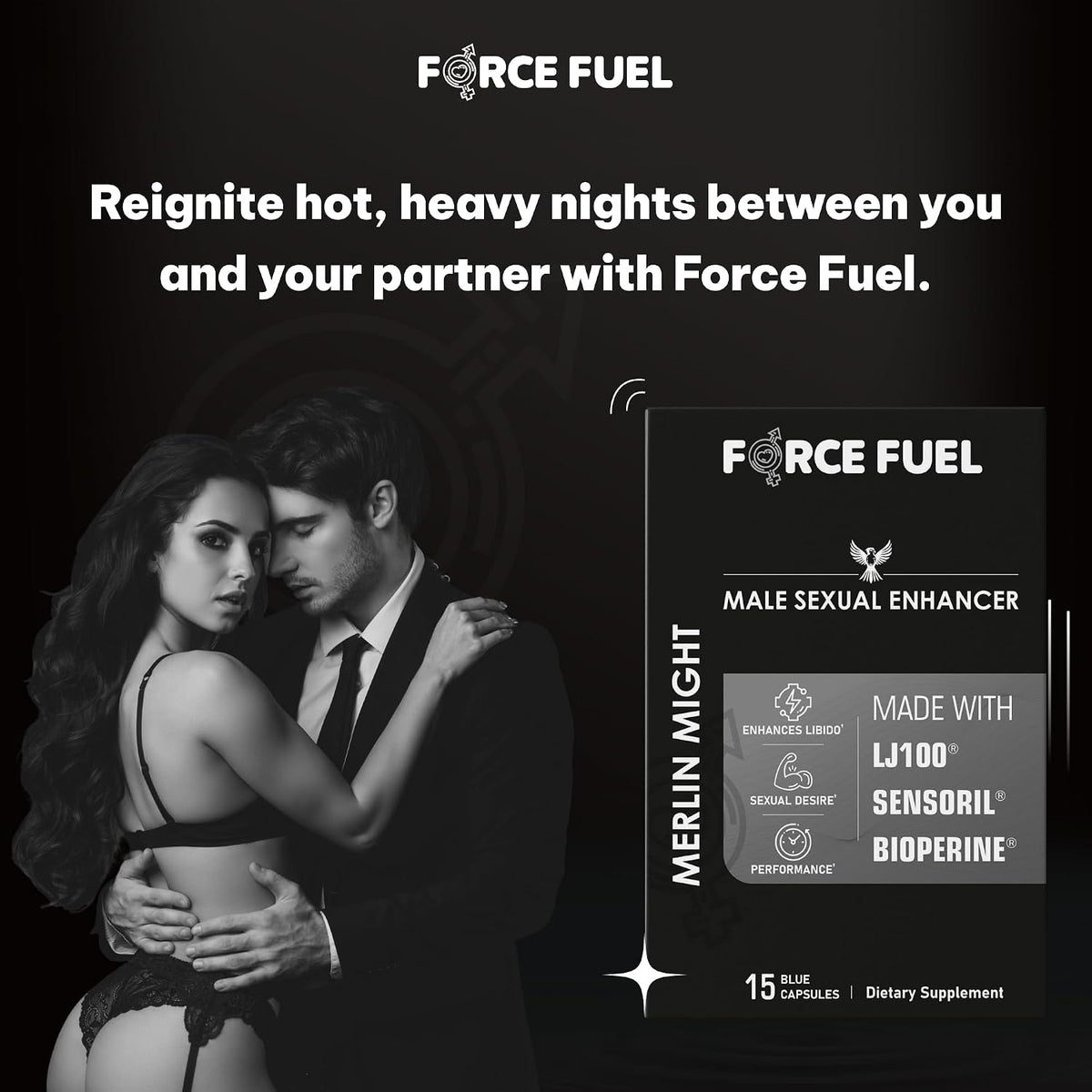 Merlin Might Male Enhancement Capsules – 15 Capsules - görsel 8