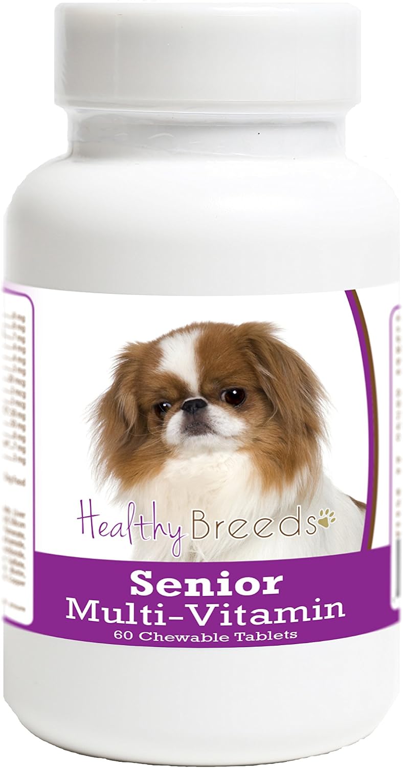 Healthy Breeds Japanese Chin Senior Dog Multivitamin Tablets 60 Count - görsel 1