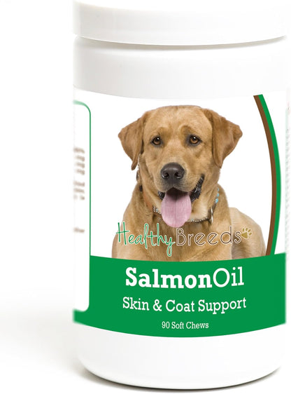 Healthy Breeds Labrador Retriever Salmon Oil Soft Chews 90 Chews