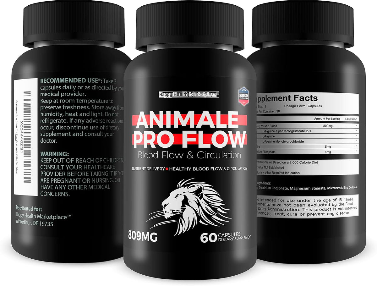 Animale Pro Flow – Blood Flow Supplement for Men - görsel 4