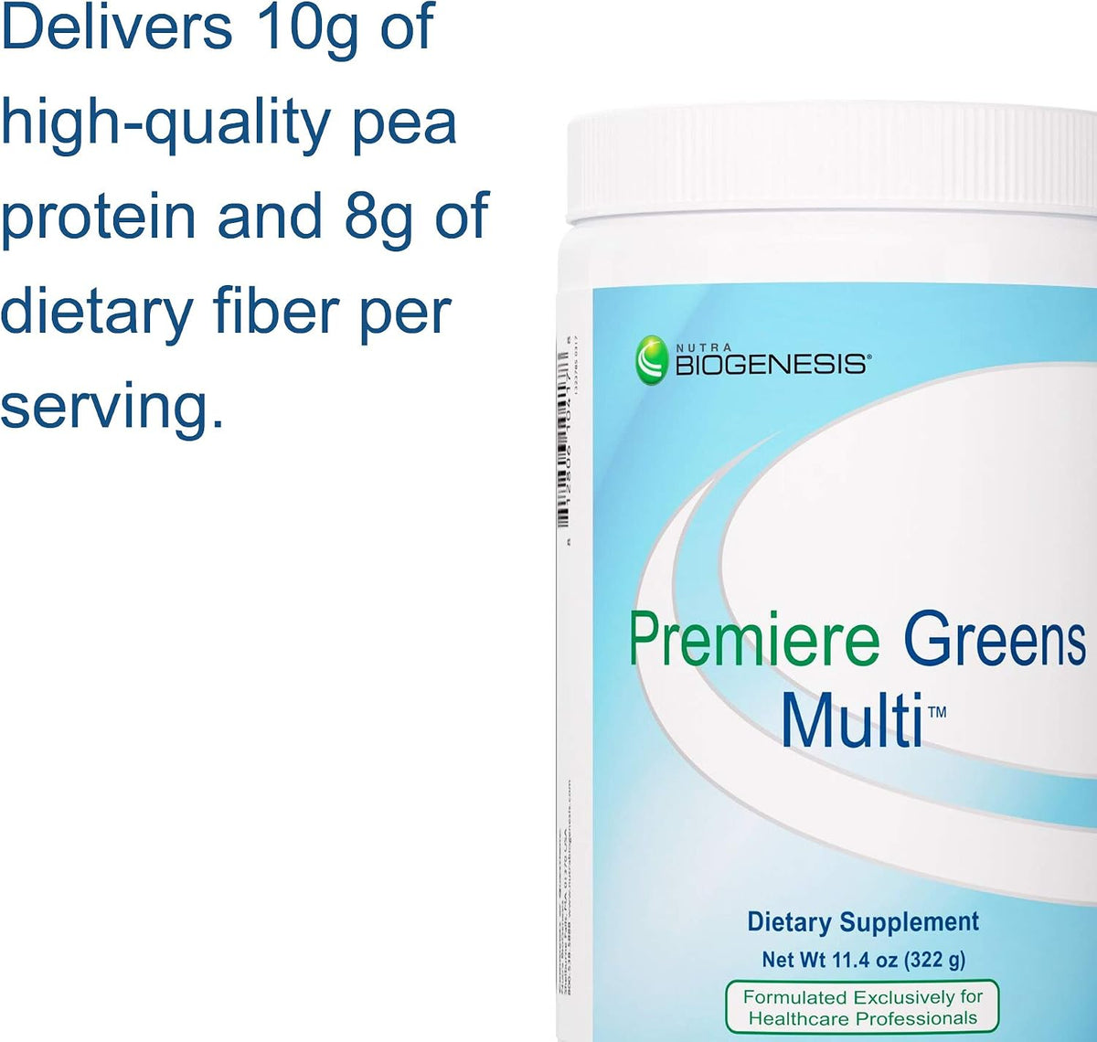 BioGenesis Premiere Greens Multi Fine Powder, Vanilla Berry Flavour, 392 g - görsel 7