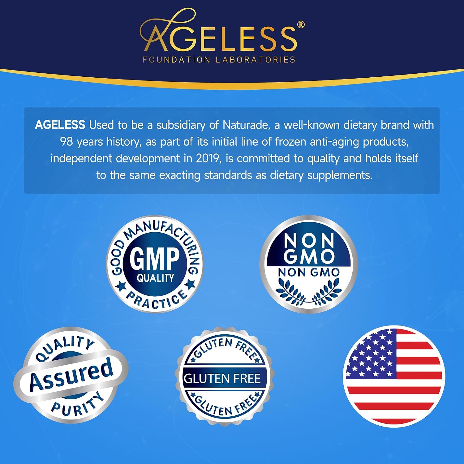 Ageless Brain Supplement for Memory and Focus, 60 Capsules - görsel 8