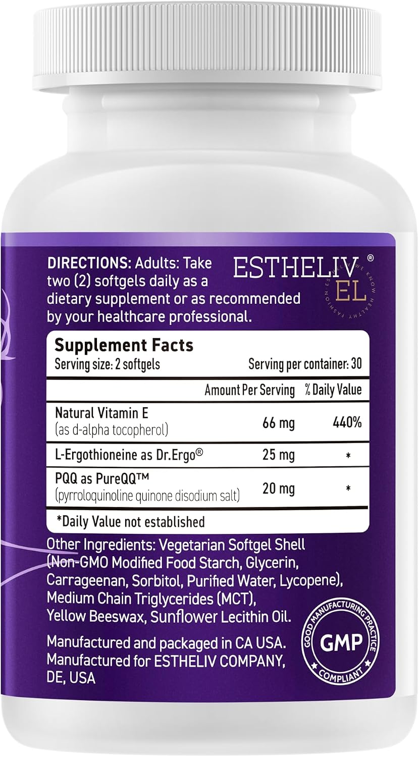 ESTHELIV® Premium Cellular Skin Radiance - 60 Veggie Soft gel capsules - görsel 2