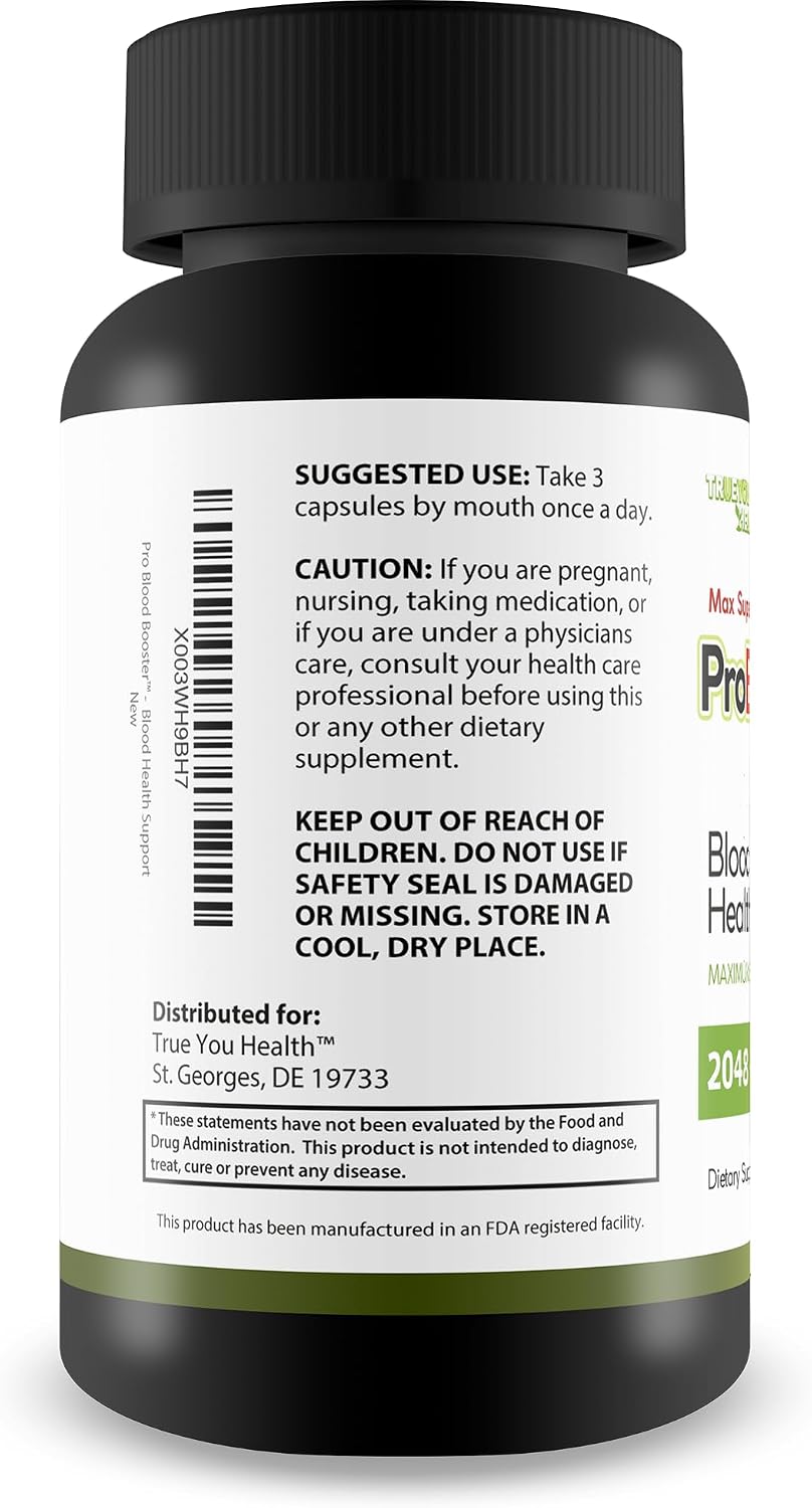 Max Super Health Pro Blood Booster – Blood Health Support Supplement - görsel 3