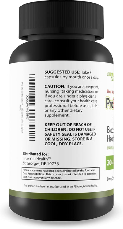Max Super Health Pro Blood Booster – Blood Health Support Supplement