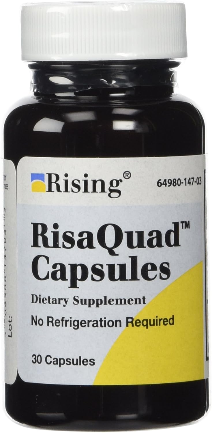 Risaquad Dietary Supplement Capsules – 230 mg, 30 Capsules (Pack of 3) - görsel 1